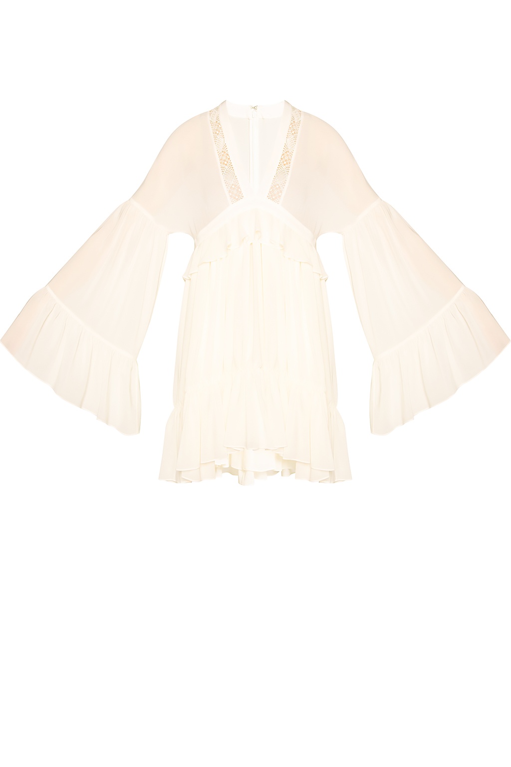 Saint Laurent Ruffled dress